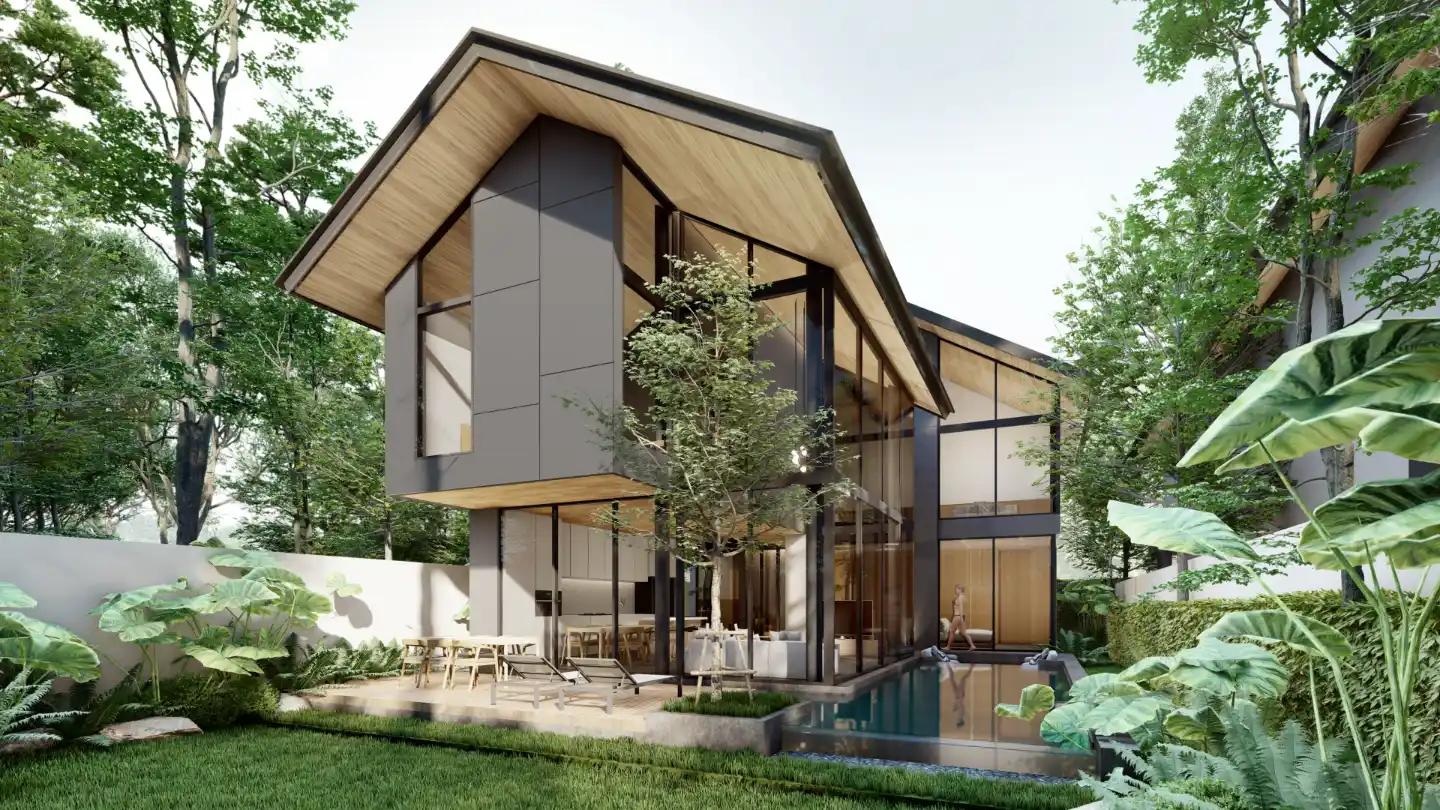 Two-story 4-Bedroom Rainpalm Villa for Sale - Type A - Photo 2