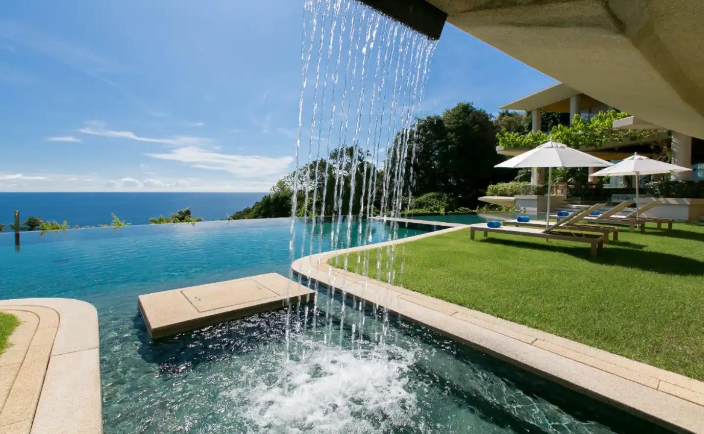 Villa Cascade: Luxurious Sea View Super Villa in Kamala, Phuket - Photo 3