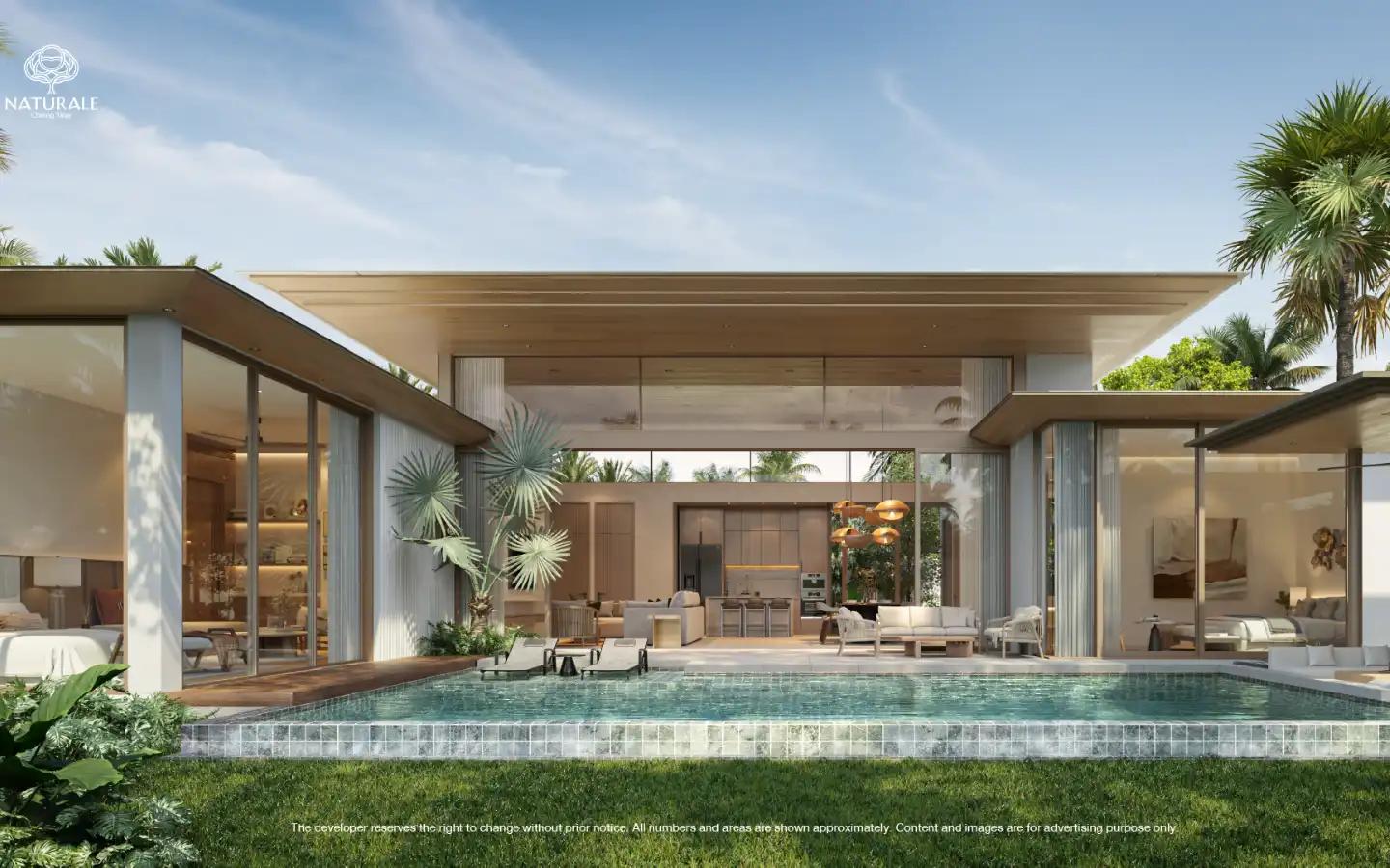 Interior view of 4 Bedroom Luxury Naturale Villas for Sale in Bangtao