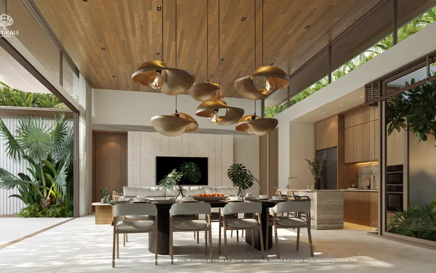 Interior view of 4 Bedroom Luxury Naturale Villas for Sale in Bangtao