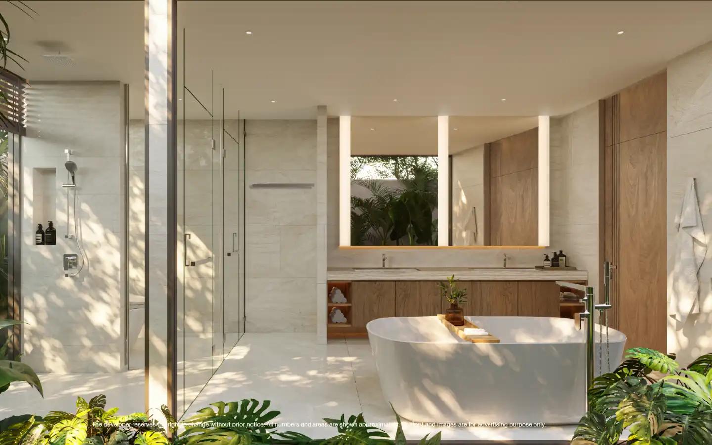 Interior view of 4 Bedroom Luxury Naturale Villas for Sale in Bangtao