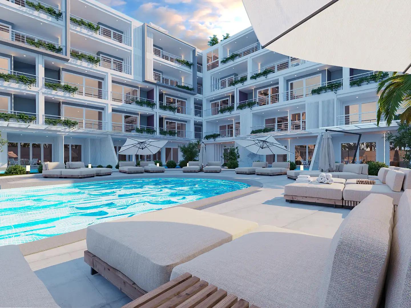 Exterior view of Studio Deluxe Condo at Babylon Sky Garden II - Type G