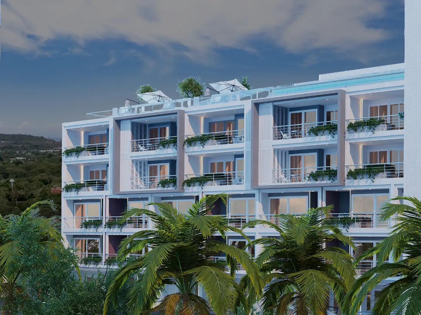 Exterior view of Studio Deluxe Condo at Babylon Sky Garden II - Type G