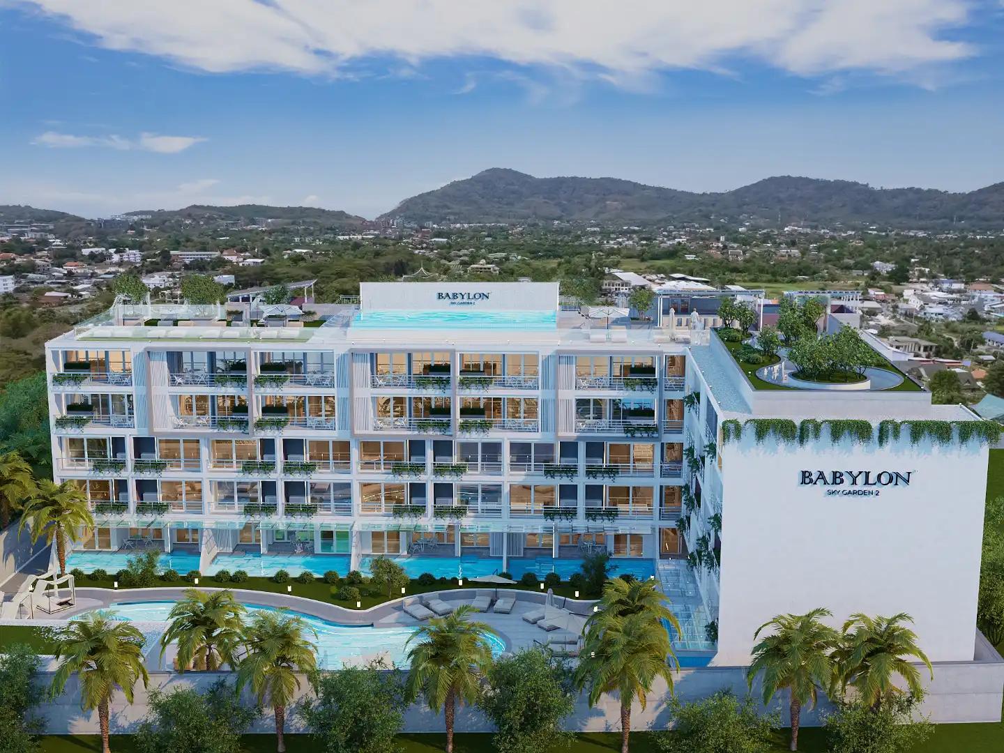 Exterior view of Studio Deluxe Condo at Babylon Sky Garden II - Type G
