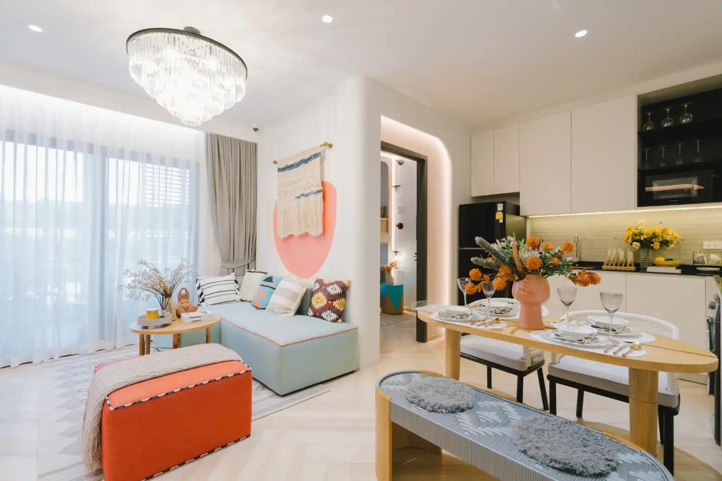 Interior view of The Title Legendary - Two Bedroom Condo for Sale Bangtao, Phuket