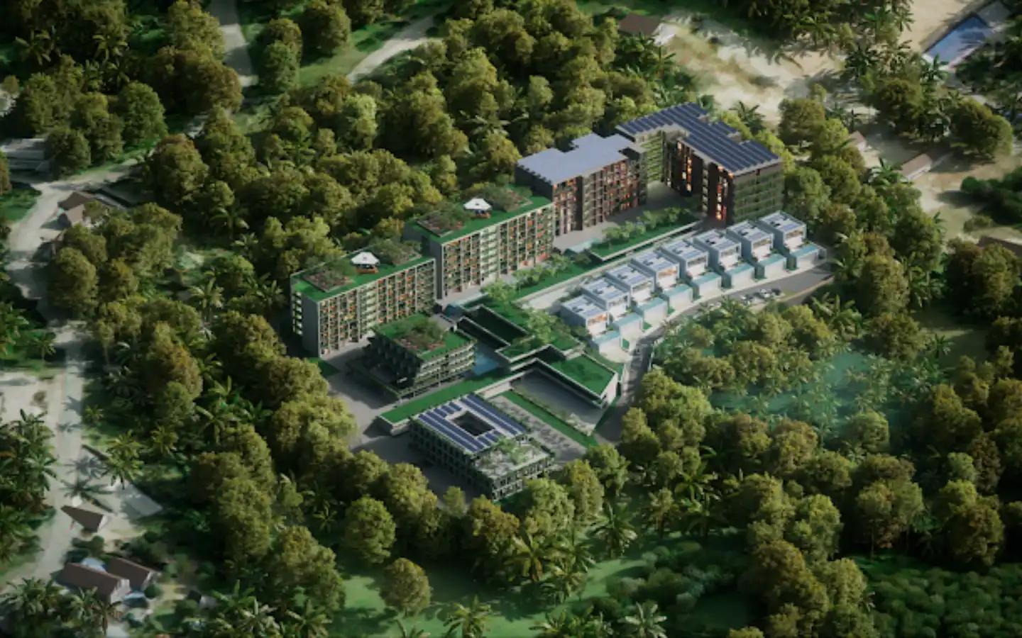 Interior view of Two Bedroom Condo for Sale in Serene Condominium Layan