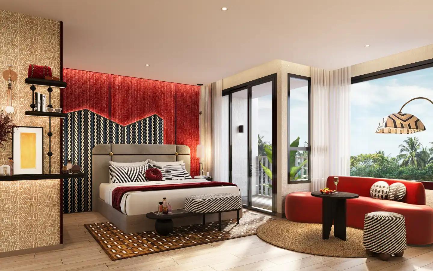 Interior view of 1-Bedroom Condo for Sale in So Origin Bangtao Beach, Phuket