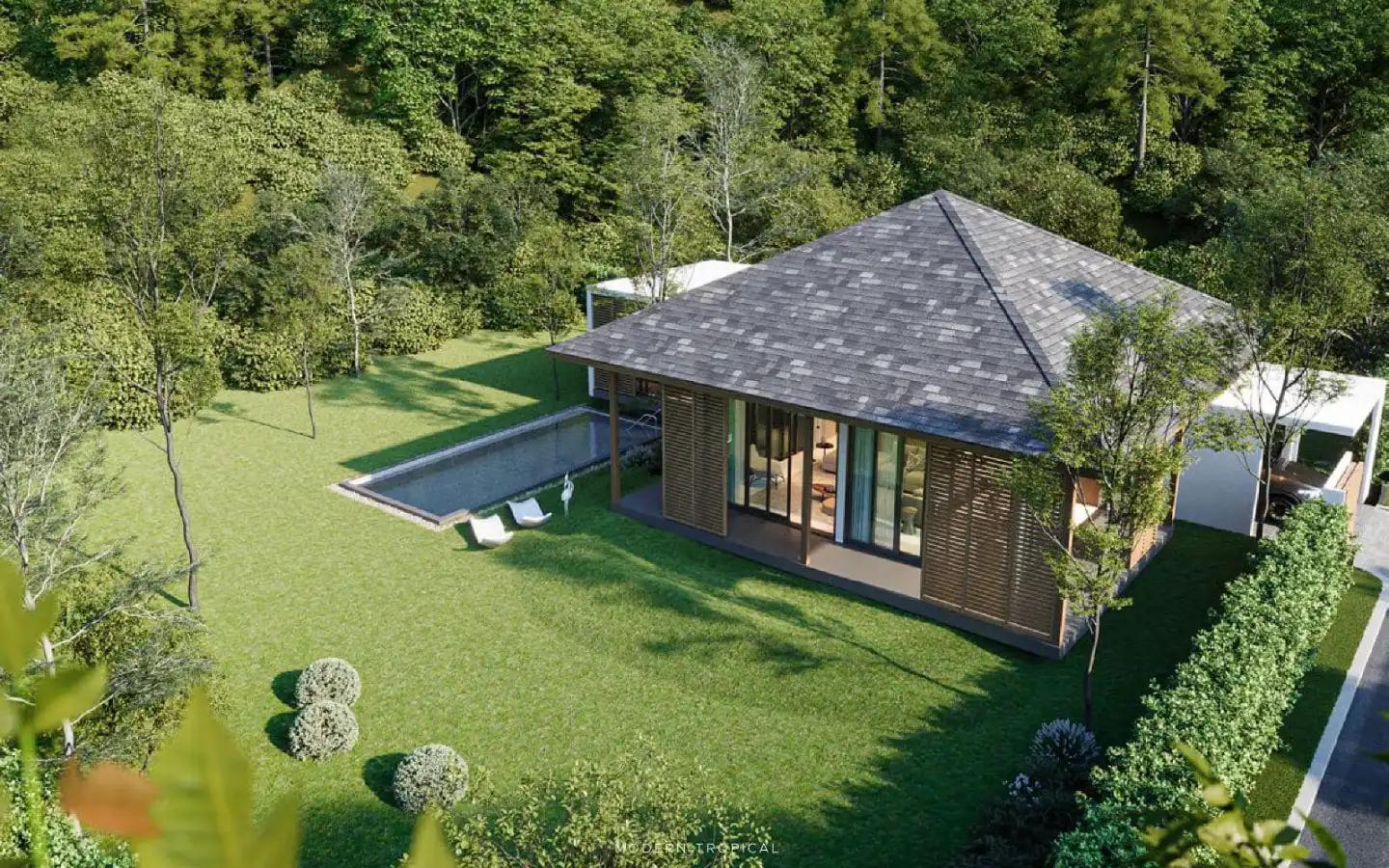 3 Bedroom Pool Villa for Sale in Cerulean Villas, Naiyang - Type B