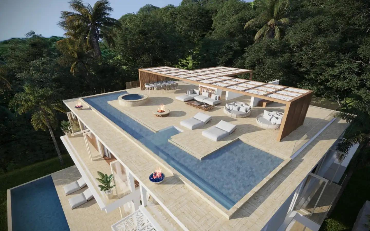 View from 3 Bedroom Cohiba Valley View Villas for Sale in Layan Phuket