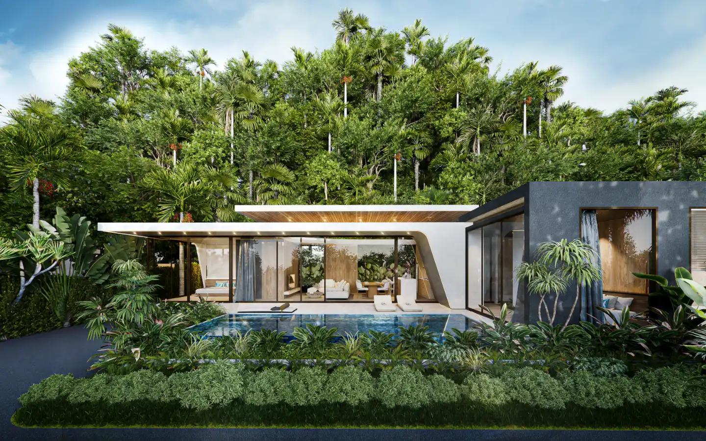 Interior view of 3 Bedroom Pool Villa for Sale in Aileen Villas Phase 6, Naithon