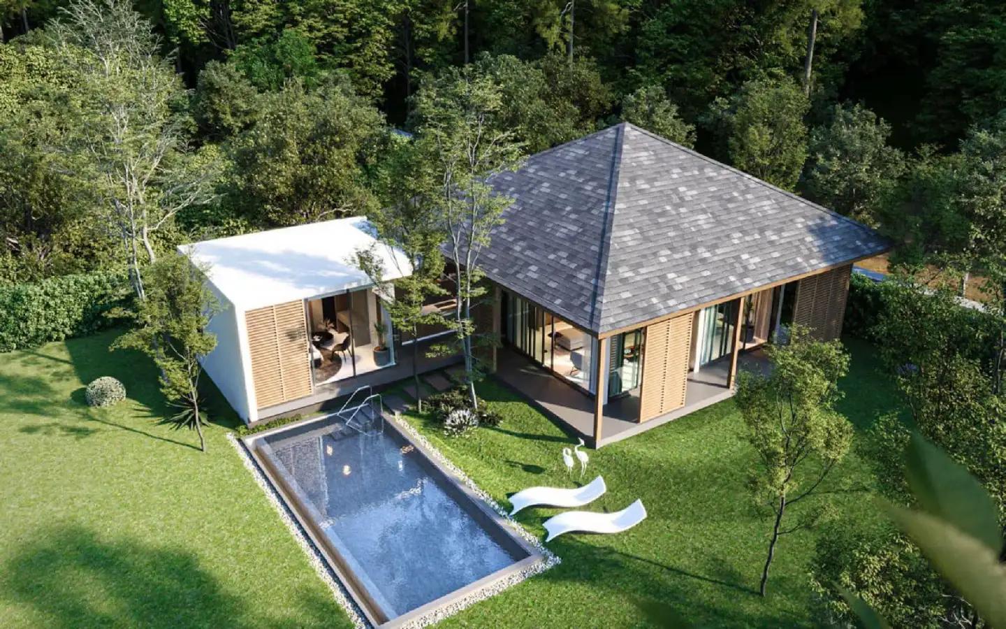 Modern 3-Bedroom Villa for Sale in Cerulean Villas Phuket, Naiyang - Type D - Photo 2