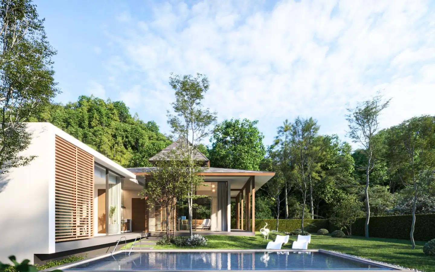 Modern 3-Bedroom Villa for Sale in Cerulean Villas Phuket, Naiyang - Type D
