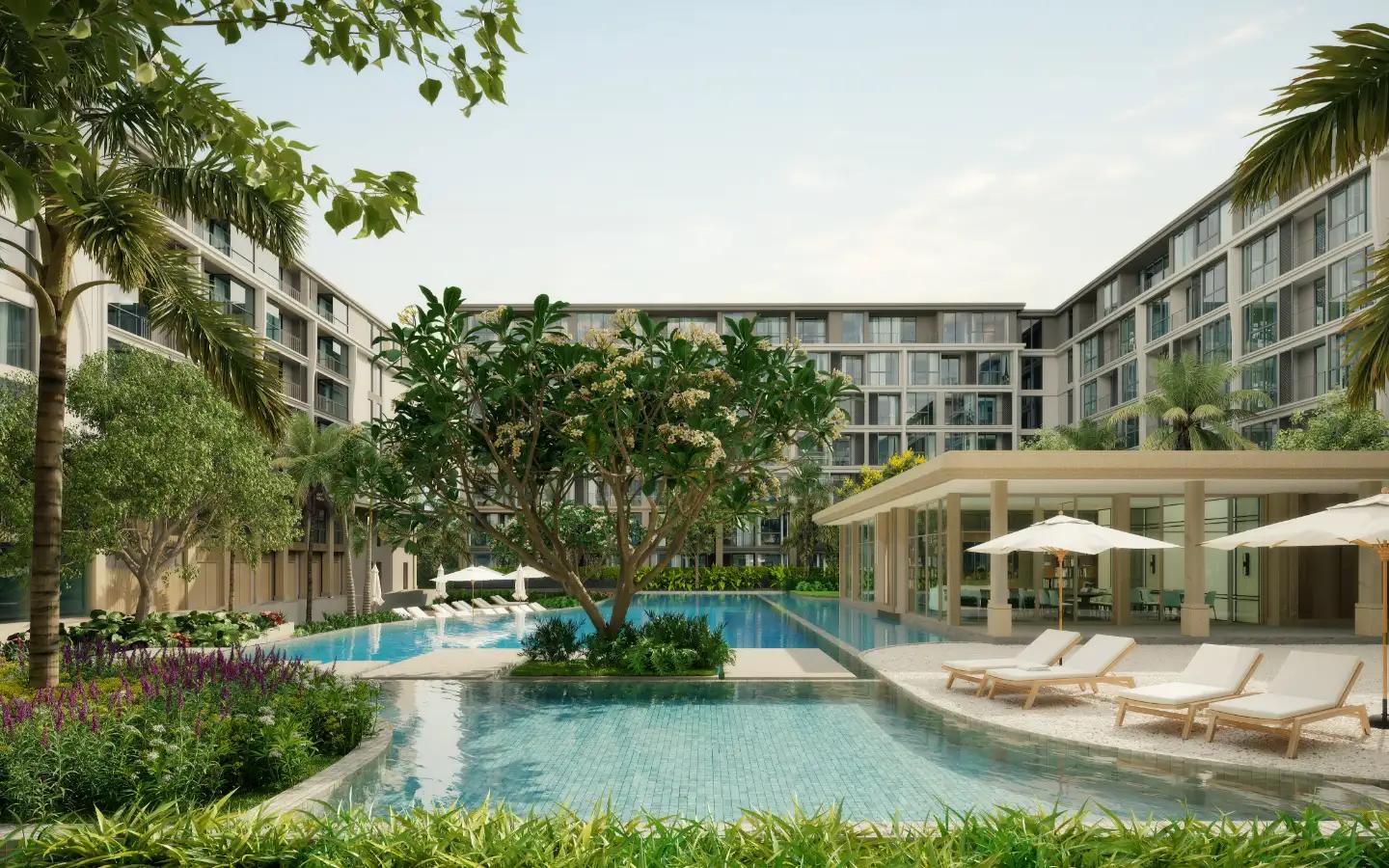 Interior view of 2 Bedroom Condo for Sale in The Ozone Signature Condominium, Bangtao