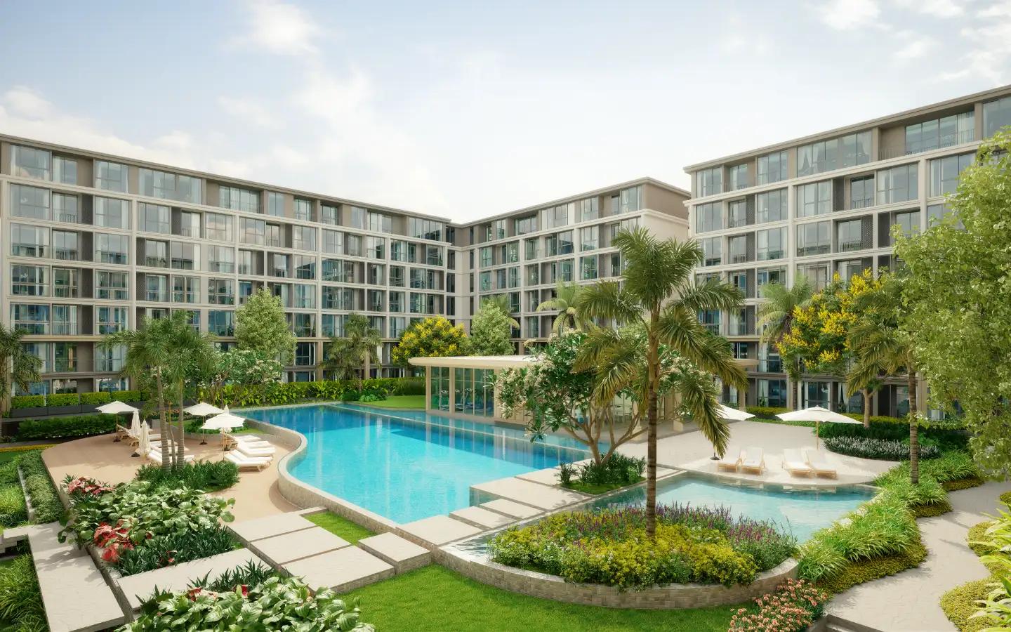 Interior view of 3 Bedroom Condo for Sale in The Ozone Signature Condominium, Bangtao
