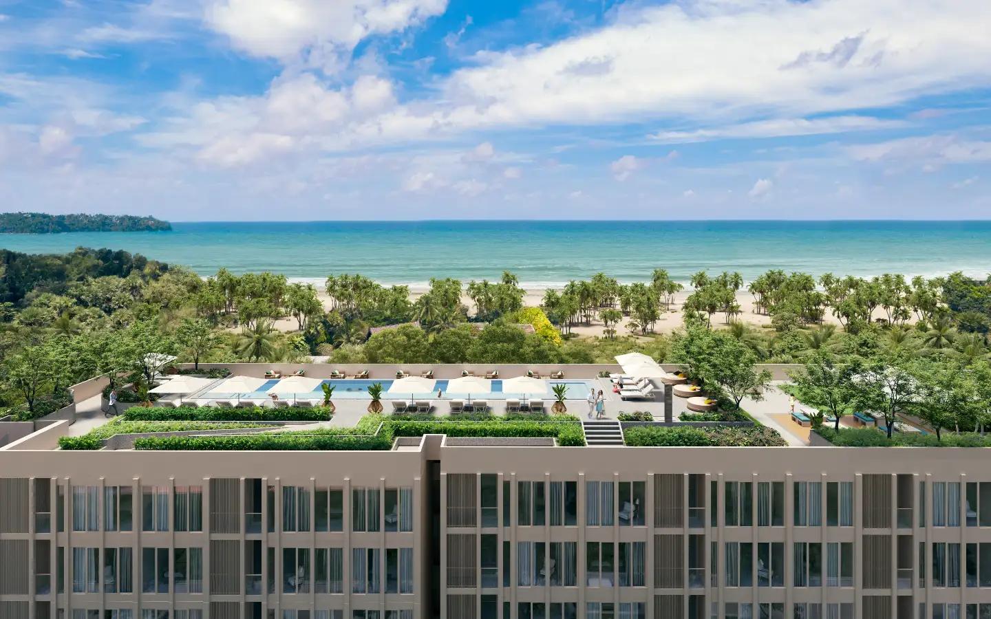 Exterior view of 3-Bedroom Laguna Beachside Condo for Sale - Coastal Garden
