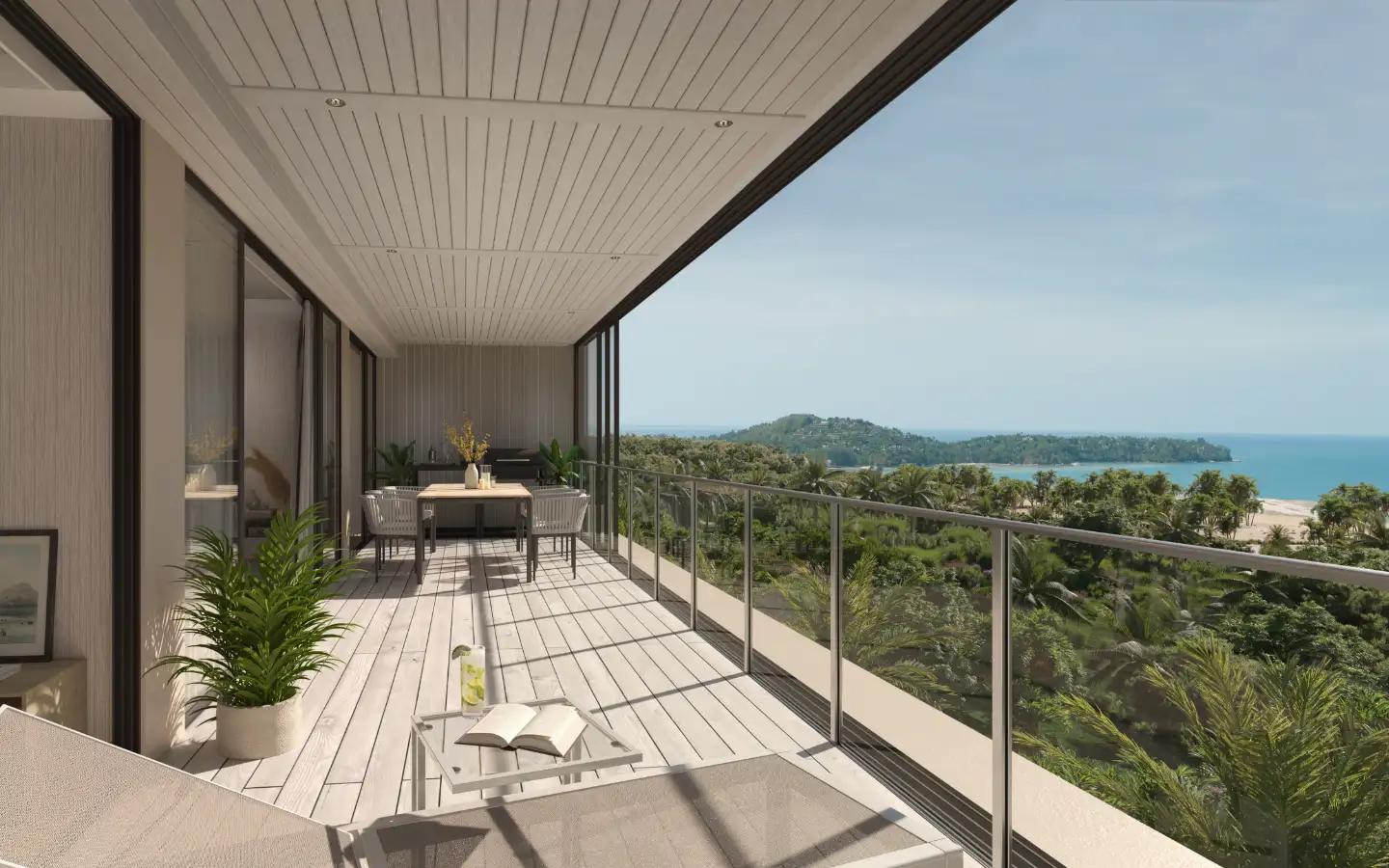 Exterior view of 3-Bedroom Sea View Laguna Beachside Condo for Sale - Beach Forest