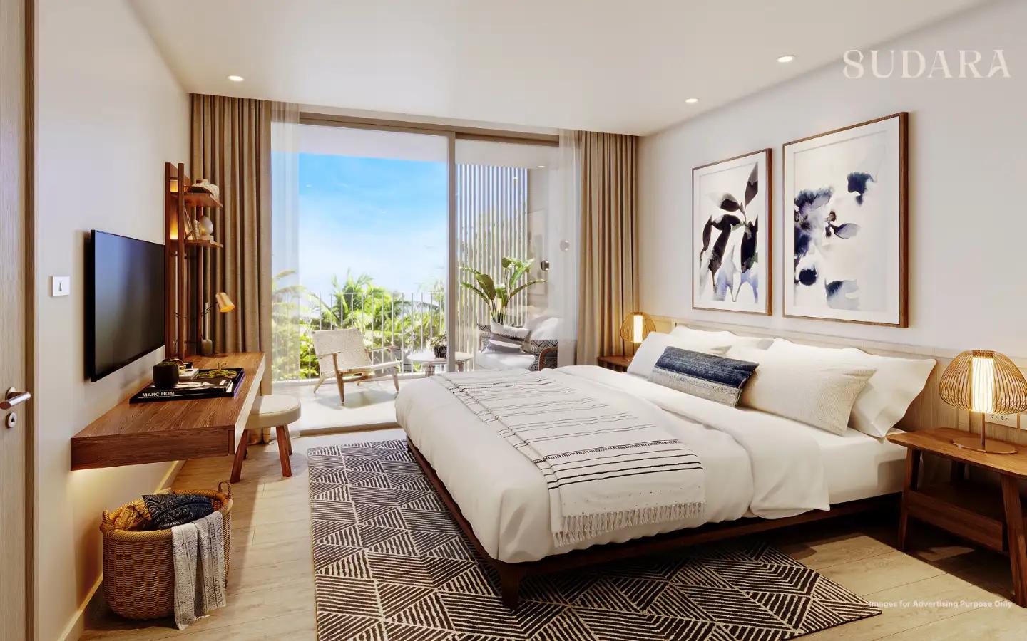 Interior view of 1-Bedroom "Standard" Type Condo for Sale in Sudara - Promotional Price