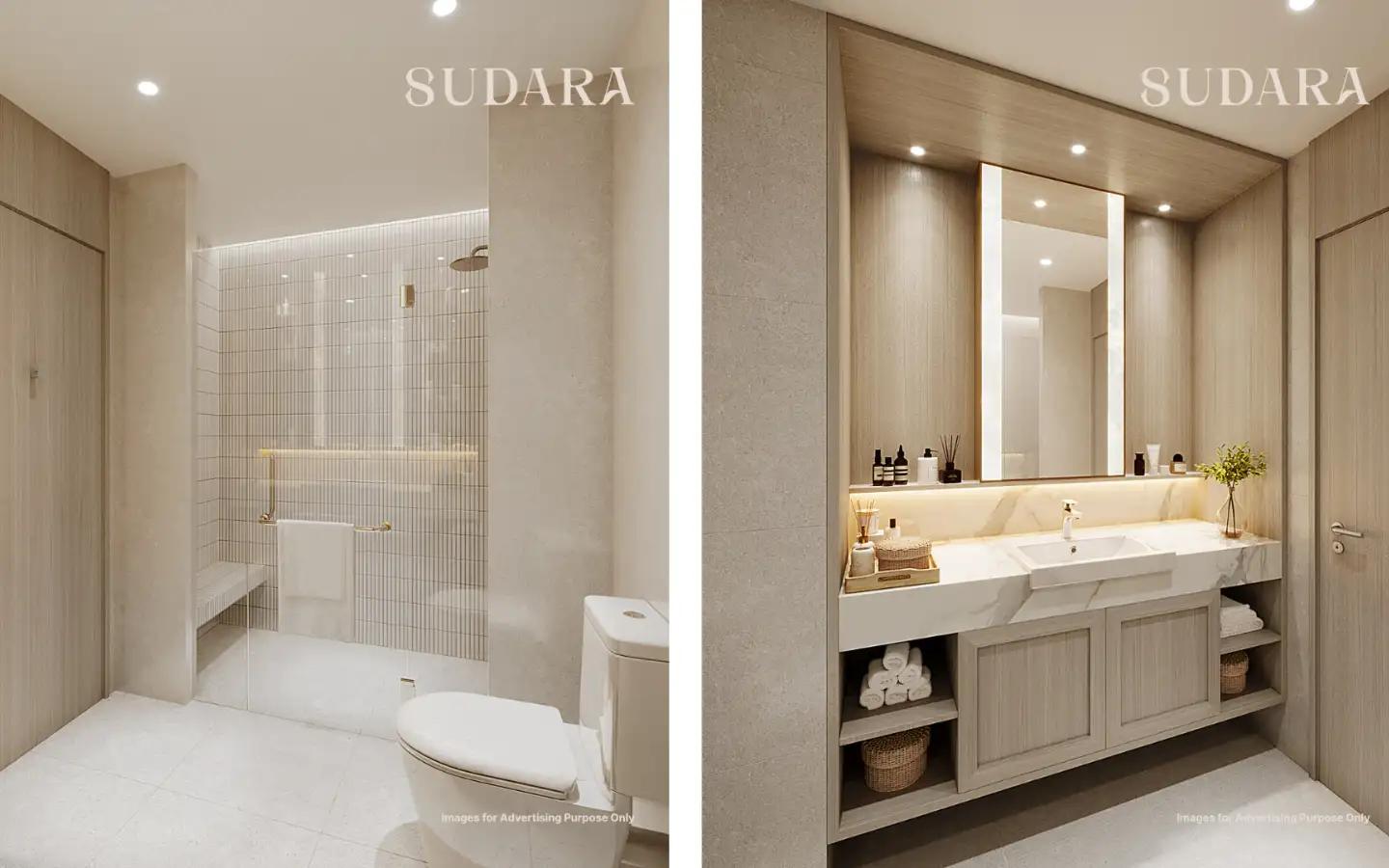 Interior view of Promo Unit - Save BIG: 2-Bedroom Condo for Sale in Sudara- Standard Type
