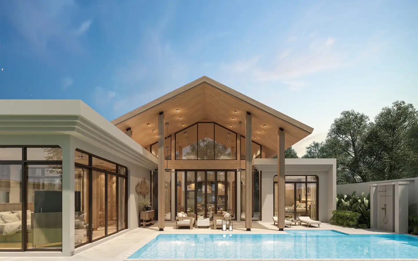 Interior view of 3 Bedroom Rungtiva Villa for Sale in Thalang - Near UWC International School