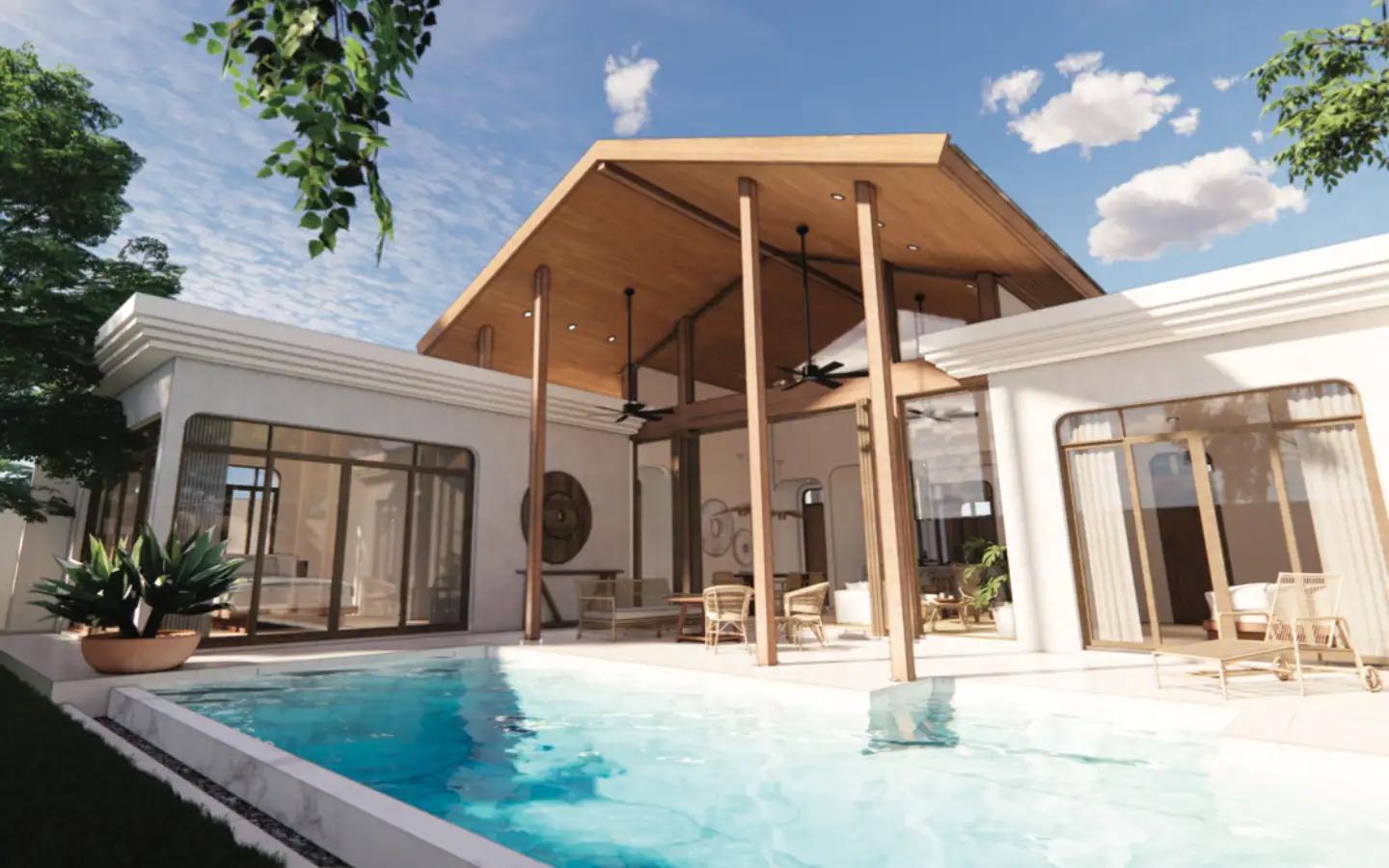Interior view of 4 Bedroom Rungtiva Villa for Sale in Thalang - Near UWC International School