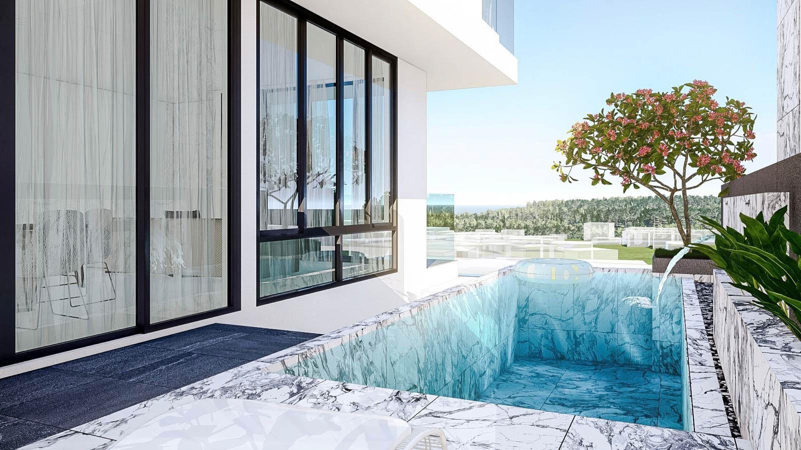 Exterior view of Pool Villa for Sale in Mali Thai Villas, Kata Beach - 3-Bedroom Type B - 5% Guaranteed for 3 Years