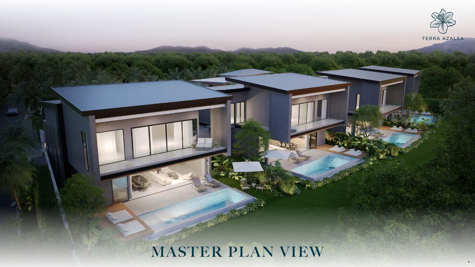 Exterior view of 4-Bedroom Pool Villa for Sale in Terra Azalea Villas, Phuket