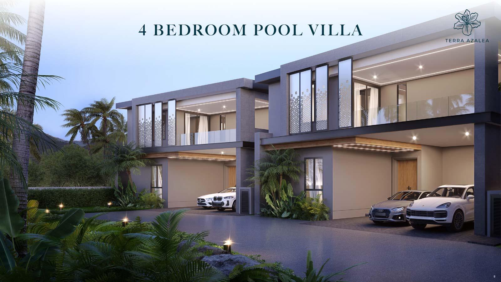 Exterior view of 4-Bedroom Pool Villa for Sale in Terra Azalea Villas, Phuket
