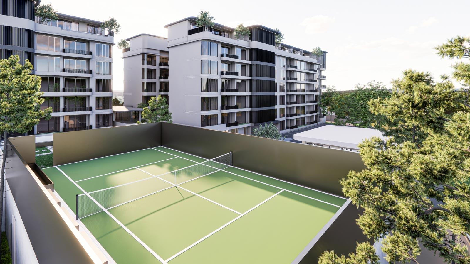 Exterior view of 2-Bedroom Kamala Condo for Sale in The Element by Anocha