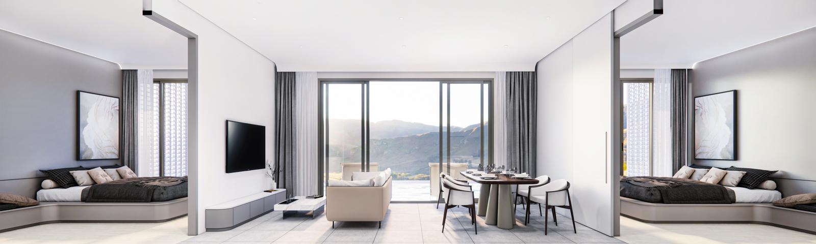 2-Bedroom Mountain View Penthouse with Private Pool - The Element by Anocha, Kamala, Phuket - Photo 3