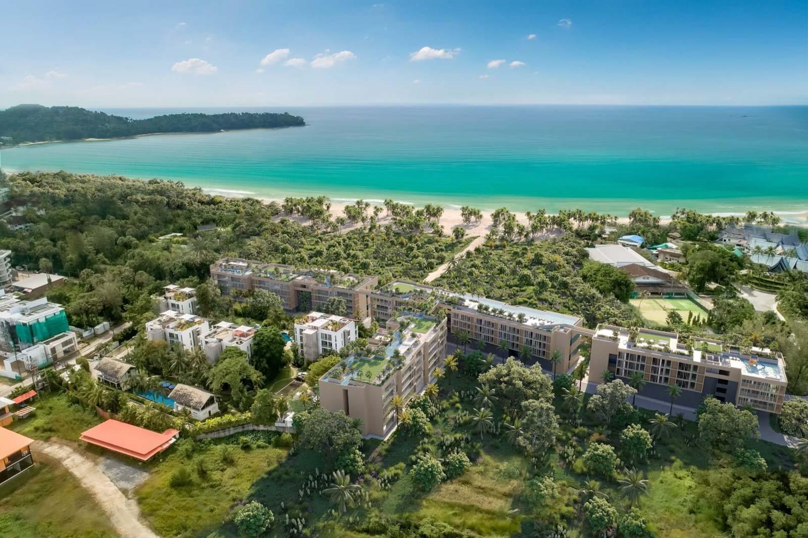 Exterior view of Luxury 1-Bed Condo for Sale from Private Owner in Laguna Beachside Phuket