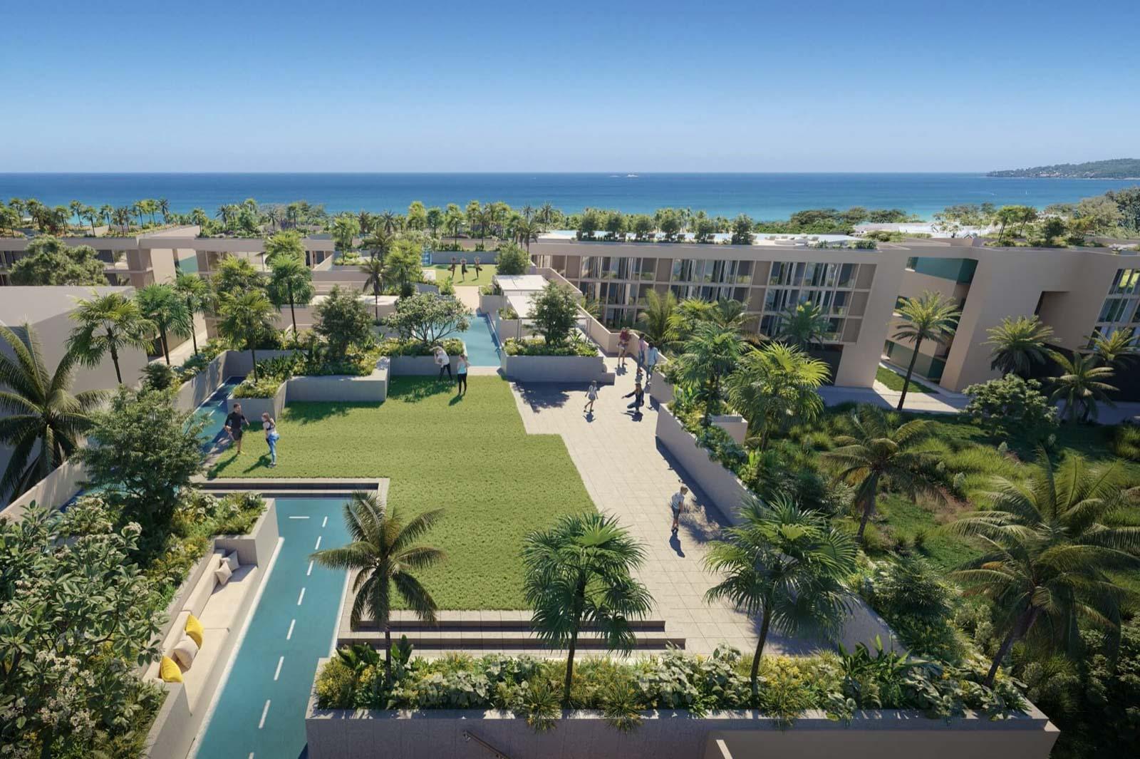 Exterior view of Luxury 1-Bed Condo for Sale from Private Owner in Laguna Beachside Phuket