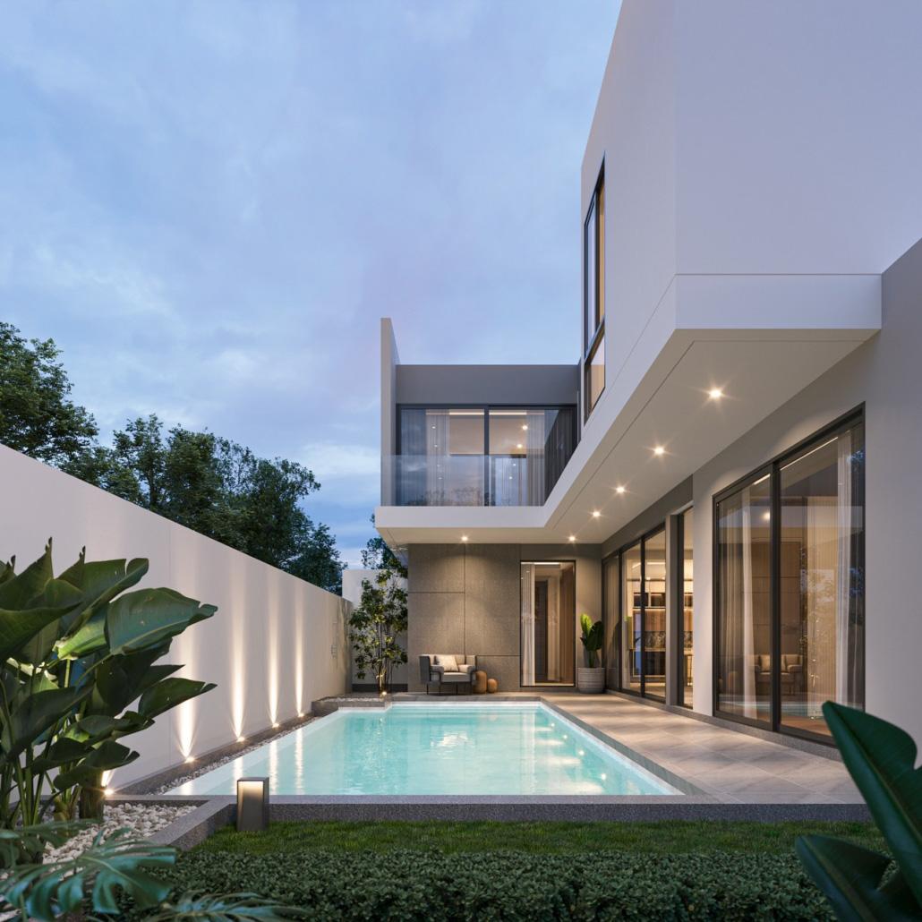 Modern Tropical Luxury 4-Bedroom Pool Villas in D'Chateau Kathu for Sale - Near Golf & International Schools - Photo 2