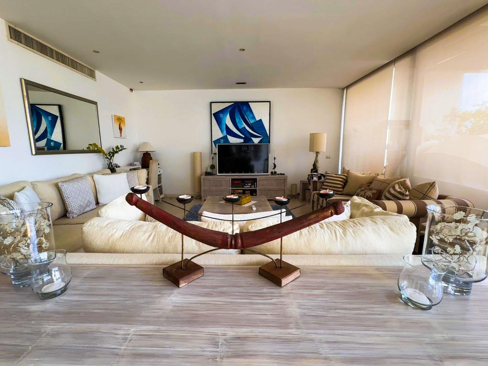 Exterior view of Tropical 2-Bedroom Condo for Sale in Lotus Gardens - Private Plunge Pool - 700m from Layan Beach
