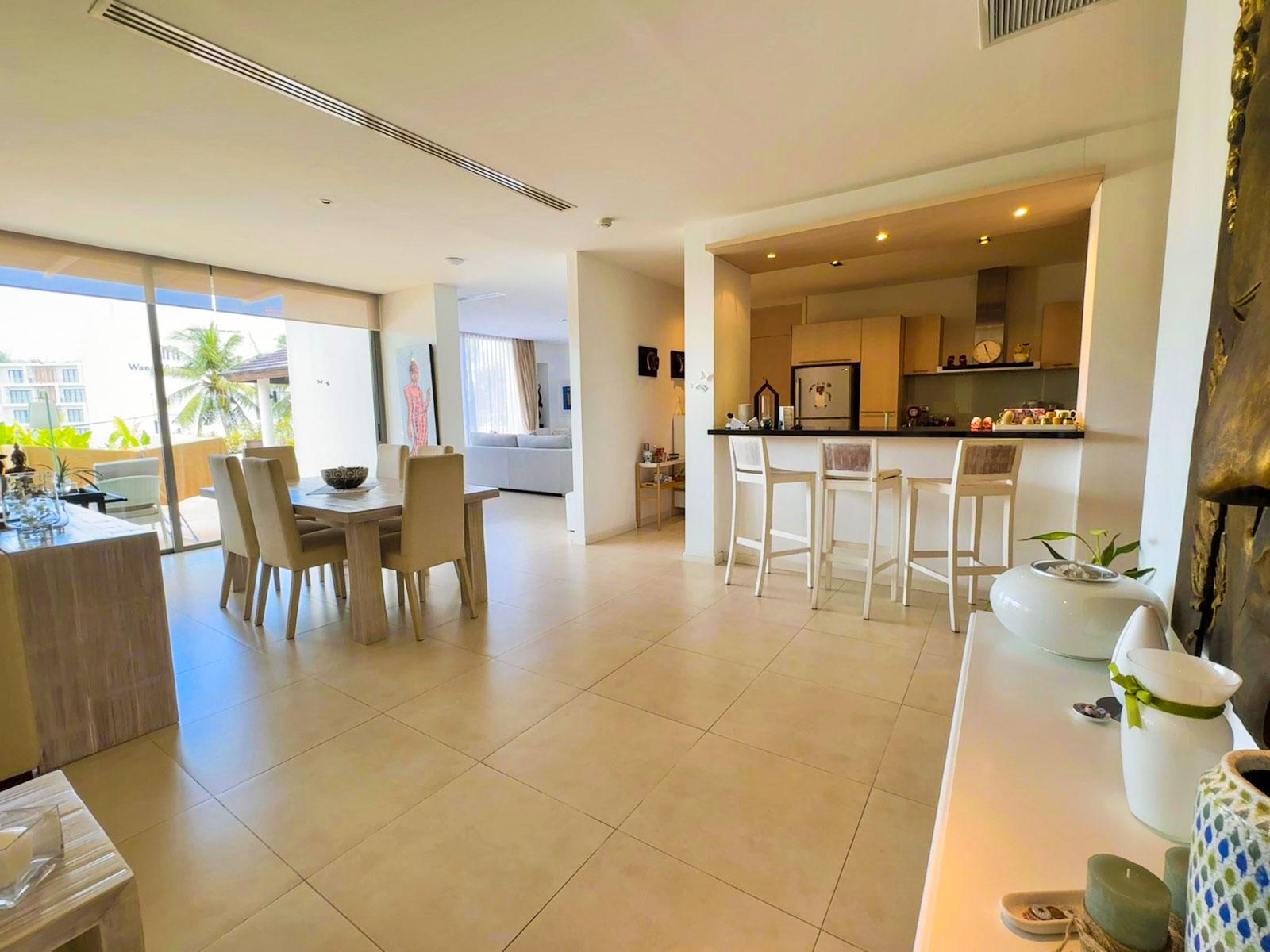 Exterior view of Tropical 2-Bedroom Condo for Sale in Lotus Gardens - Private Plunge Pool - 700m from Layan Beach