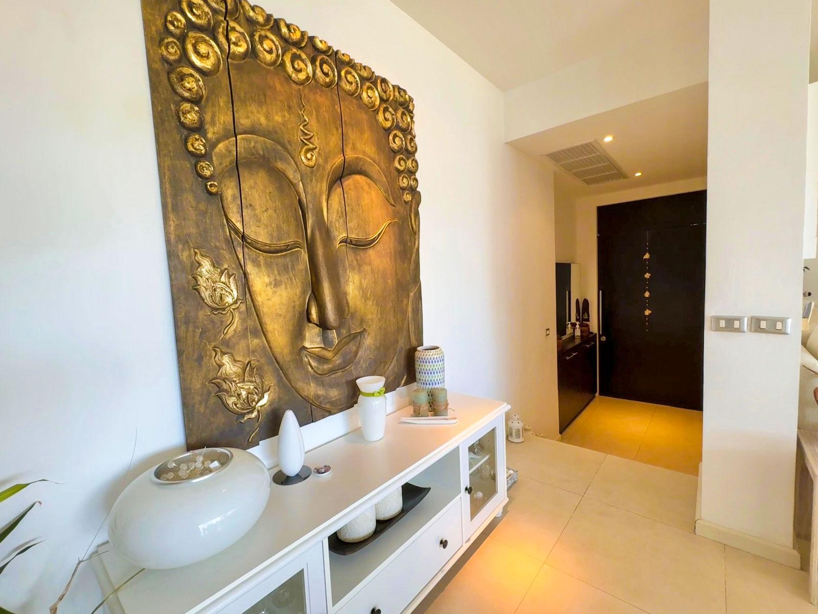 Exterior view of Tropical 2-Bedroom Condo for Sale in Lotus Gardens - Private Plunge Pool - 700m from Layan Beach