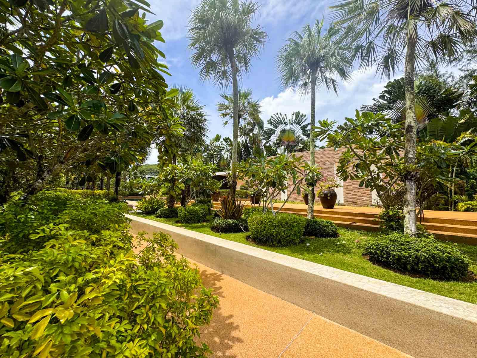 Exterior view of Tropical 2-Bedroom Condo for Sale in Lotus Gardens - Private Plunge Pool - 700m from Layan Beach