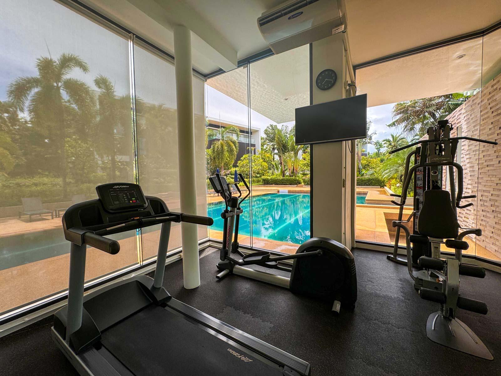 Exterior view of Tropical 2-Bedroom Condo for Sale in Lotus Gardens - Private Plunge Pool - 700m from Layan Beach
