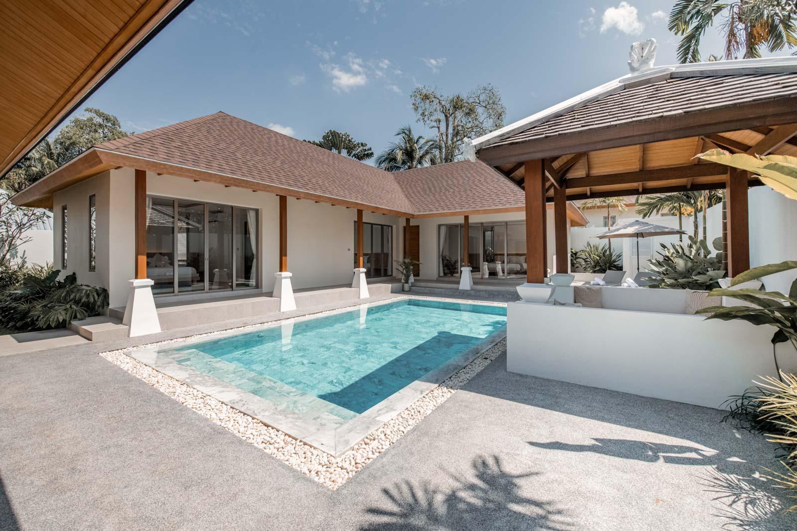 Exterior view of Villa Ascara - 3+1 Bedroom Phuket Villa for Sale in Gardens by Vichara