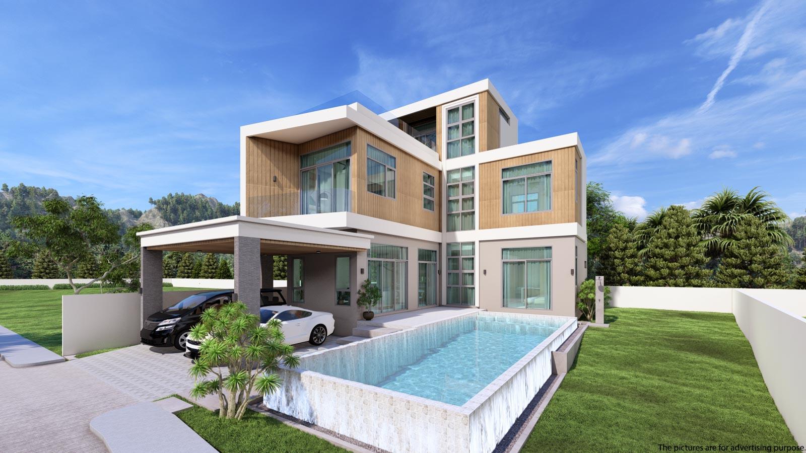 4-Bedroom Pool Villa for Sale in Nai Villas Lagoon, Chalong, Phuket
