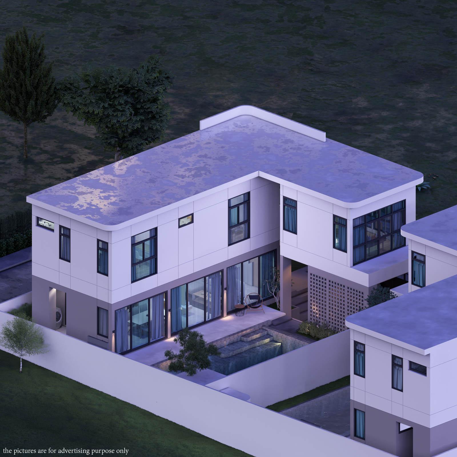 Modern 3-Bedroom Chalong Pool Villa for Sale - Nai Villas Urban