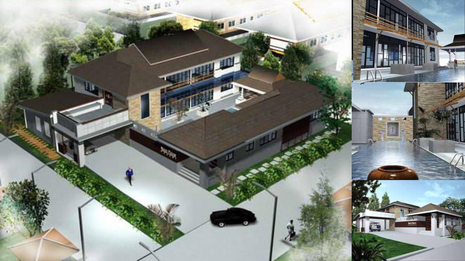 Exterior view of Luxurious 4-Bedroom Chalong Pool Villa on 1,100 sqm Plot - Fully Renovated & Ready to Move in