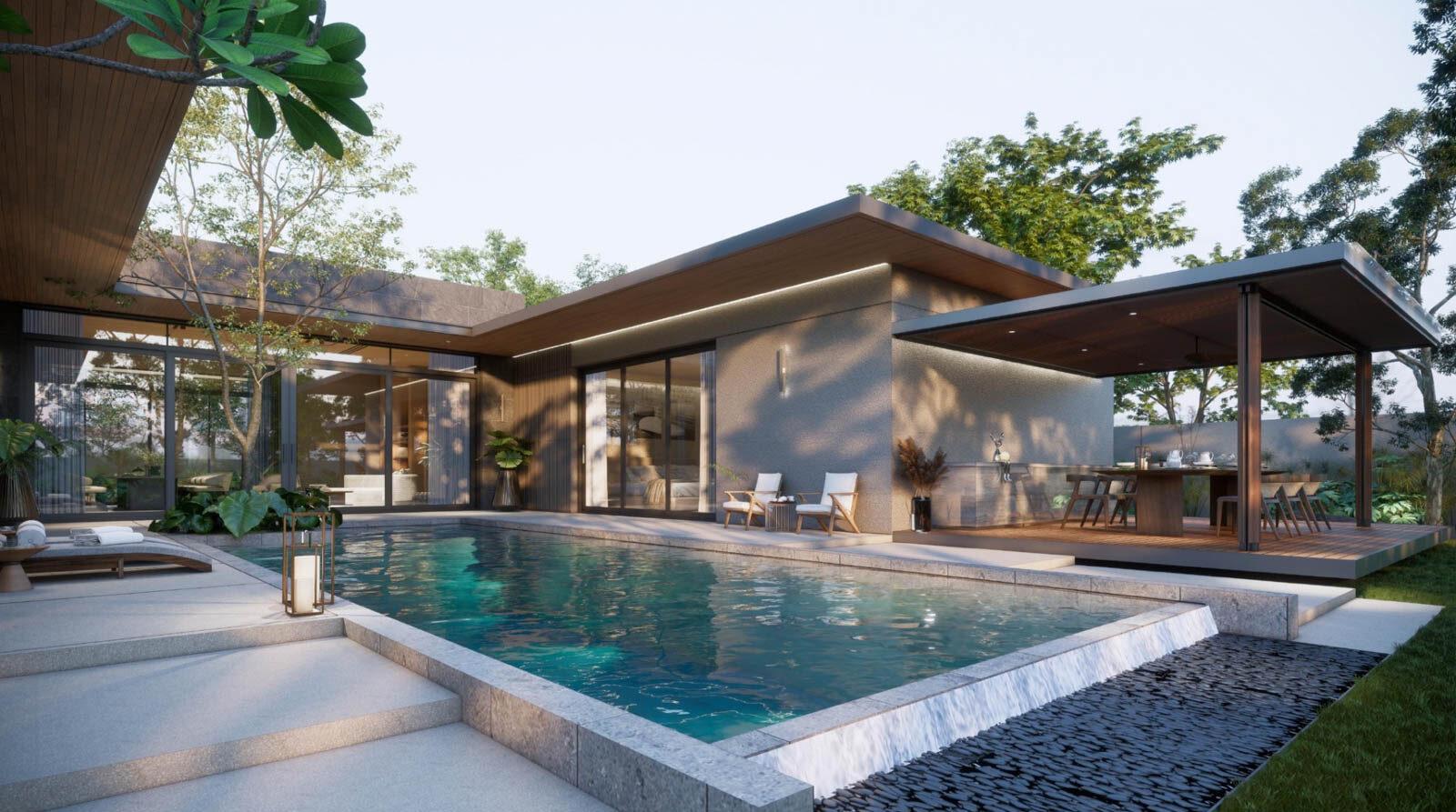 Oliver Villas Chalong Phuket – Luxury 4-Bedroom Pool Villas for Sale