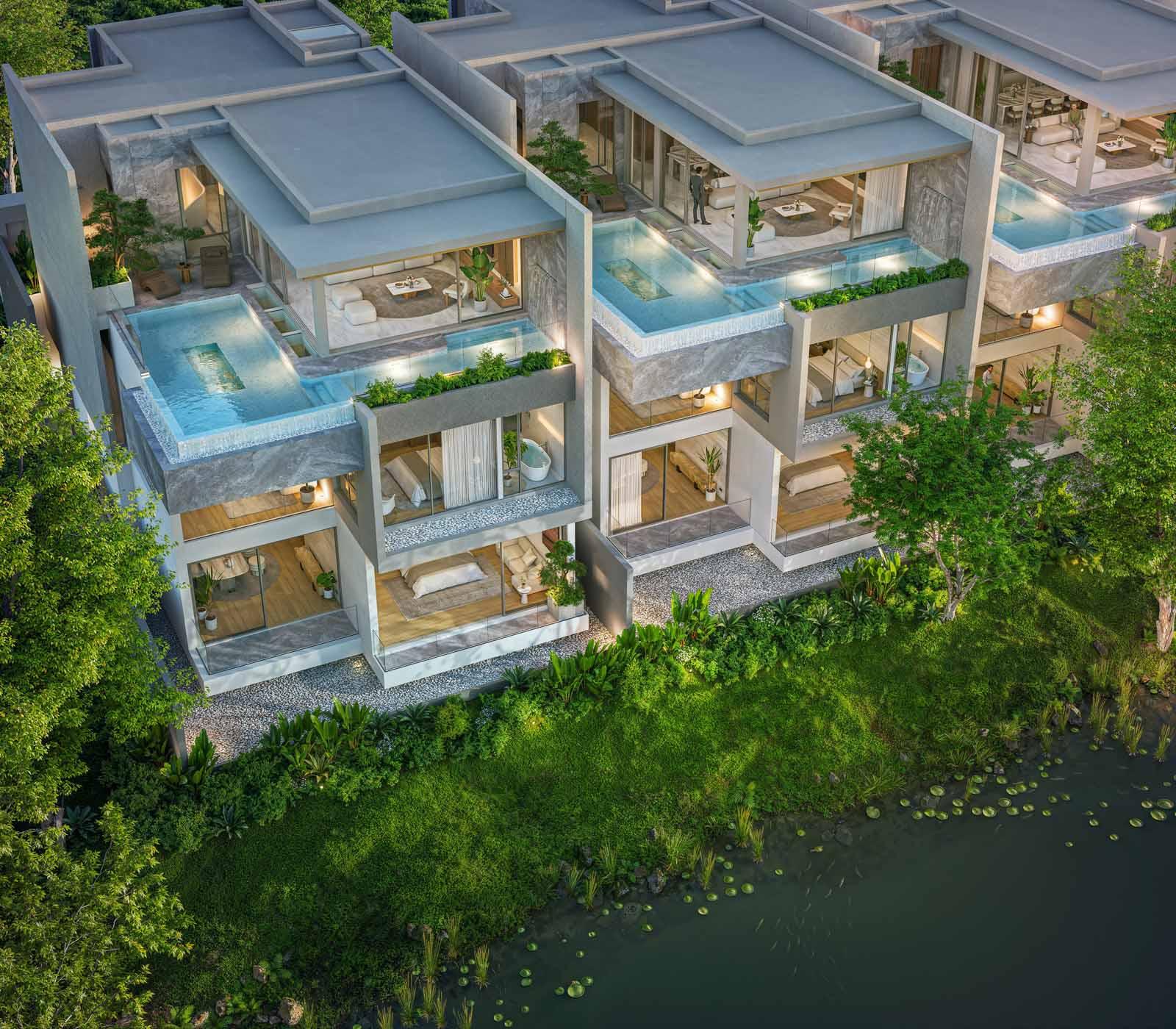 Larimar Vista – Modern 4-Bedroom Family Pool Villas Near Chalong Pier, Phuket