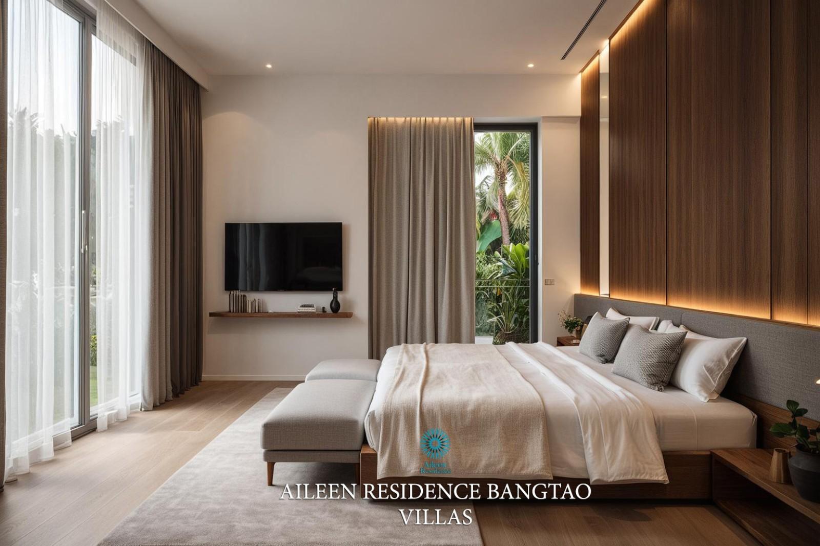 Interior view of Aileen Residences Lagoon – 3-Bedroom Phuket Pool Villas for Sale