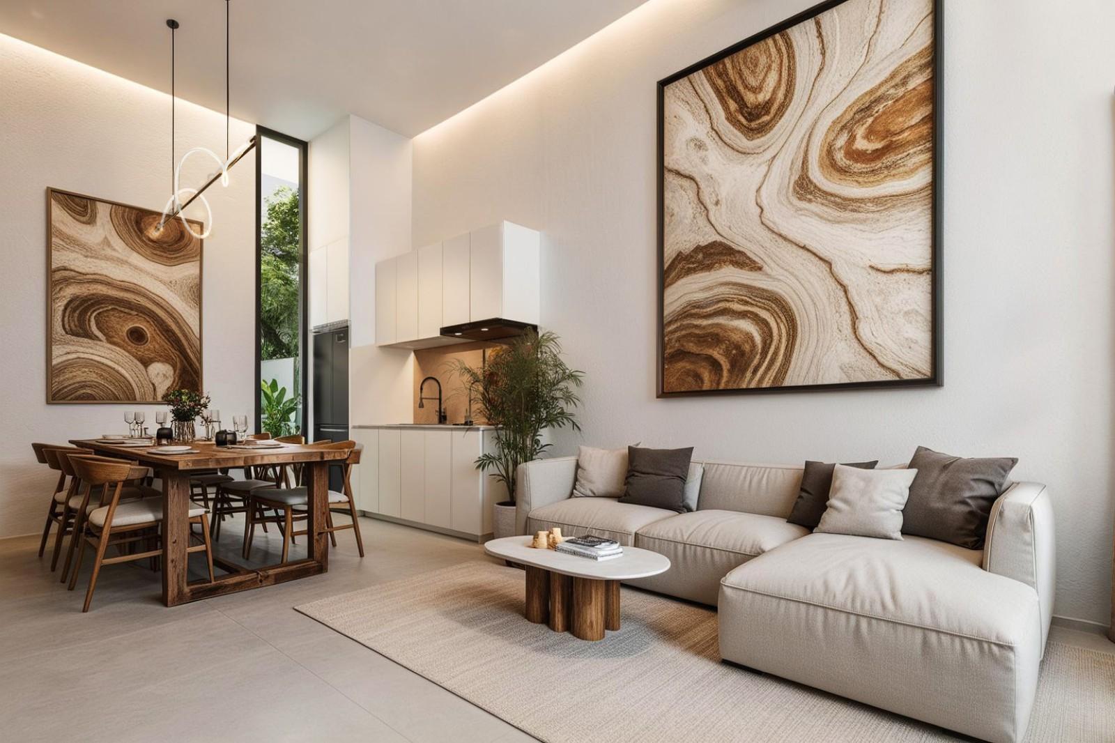 Interior view of 3-Bedroom Phuket Townhouses for Sale – Aileen Residences Lagoon