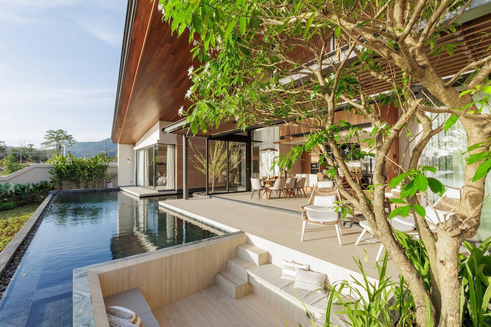 Interior view of Lake View 3-Bedroom Pool Villa for Sale in Serrana Villas, Ban Manik, Phuket