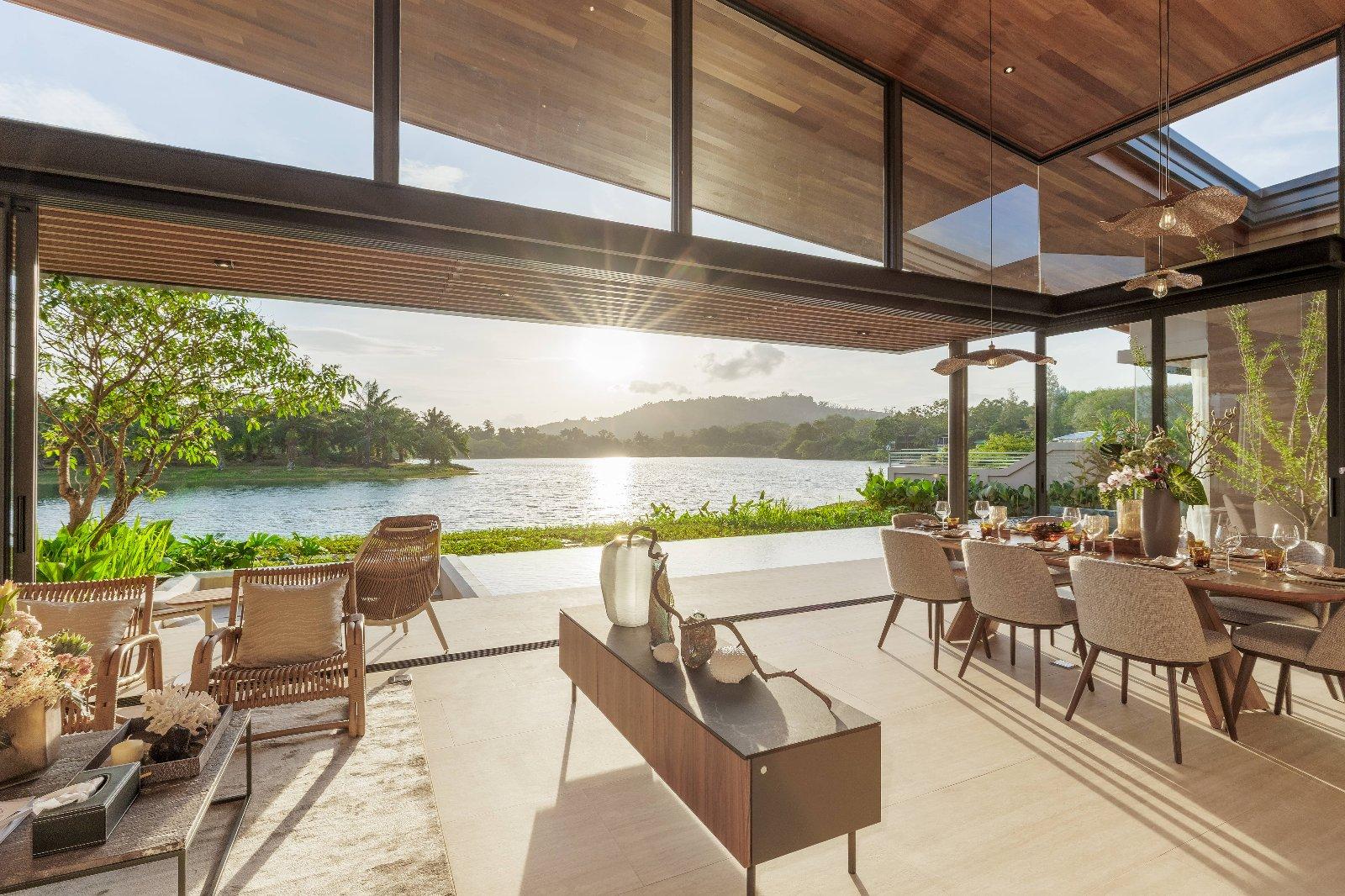 Interior view of Lakefront 3-Bedroom Pool Villa for Sale in Serrana Villas, Ban Manik, Phuket