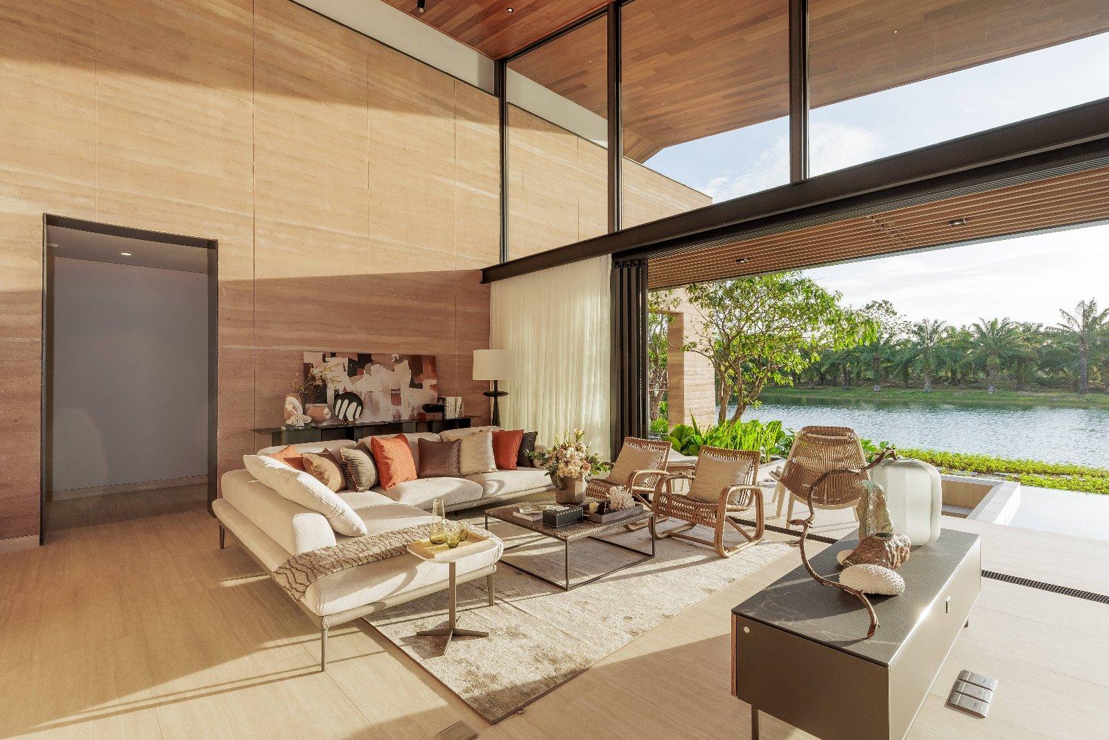 Interior view of Lakefront 3-Bedroom Pool Villa for Sale in Serrana Villas, Ban Manik, Phuket