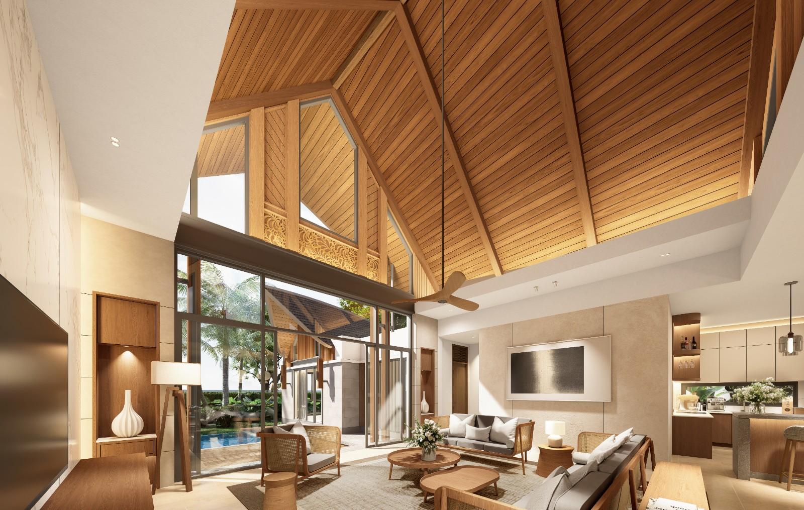 Interior view of Verdana Villas – Modern 4-Bedroom Private Pool Villas in Pru Jampa, Phuket