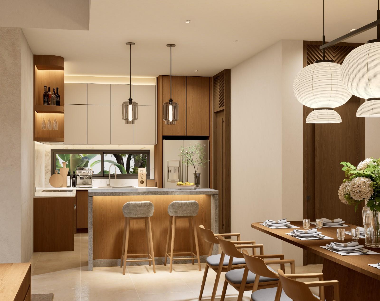 Interior view of Verdana Villas – Modern 4-Bedroom Private Pool Villas in Pru Jampa, Phuket